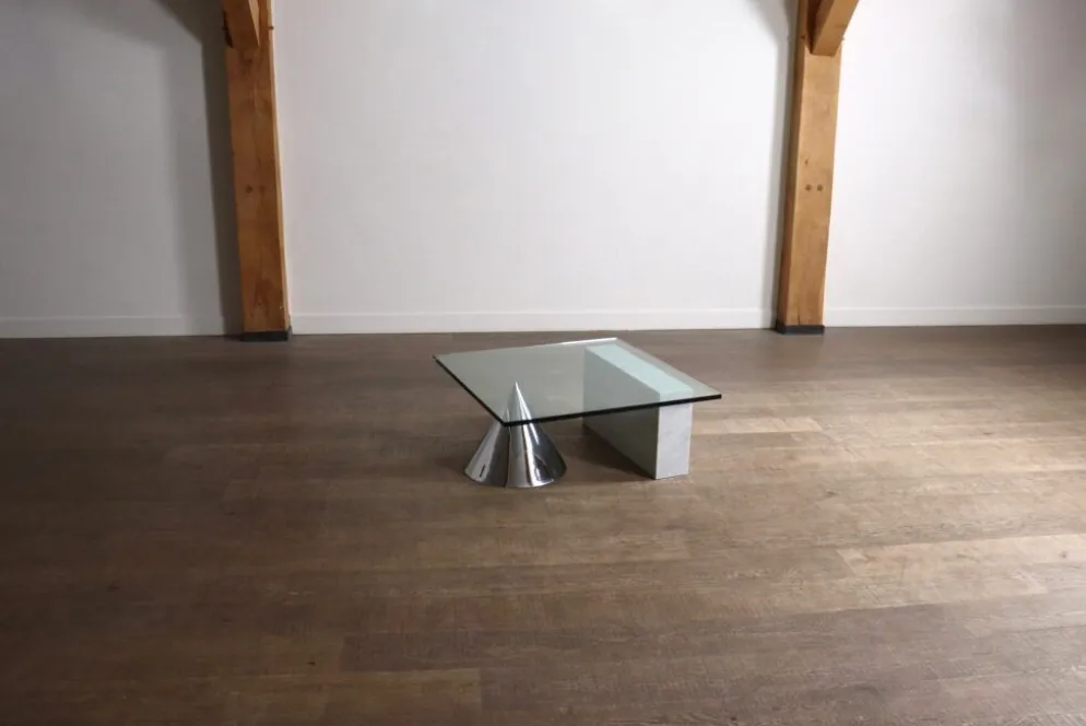 Table basse Kono de Lella et Massimo Vignelli pour Casigliani, Italie, vers 1984.