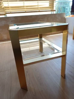 Table basse Laiton Vintage