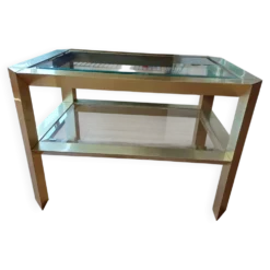 Table basse Laiton Vintage
