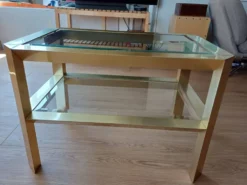 Table basse Laiton Vintage