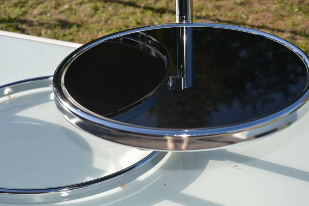 Table basse Leitmotiv 3 plateaux pivotants