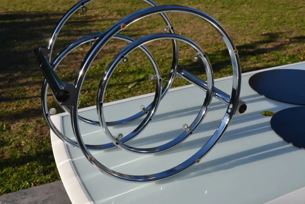 Table basse Leitmotiv 3 plateaux pivotants