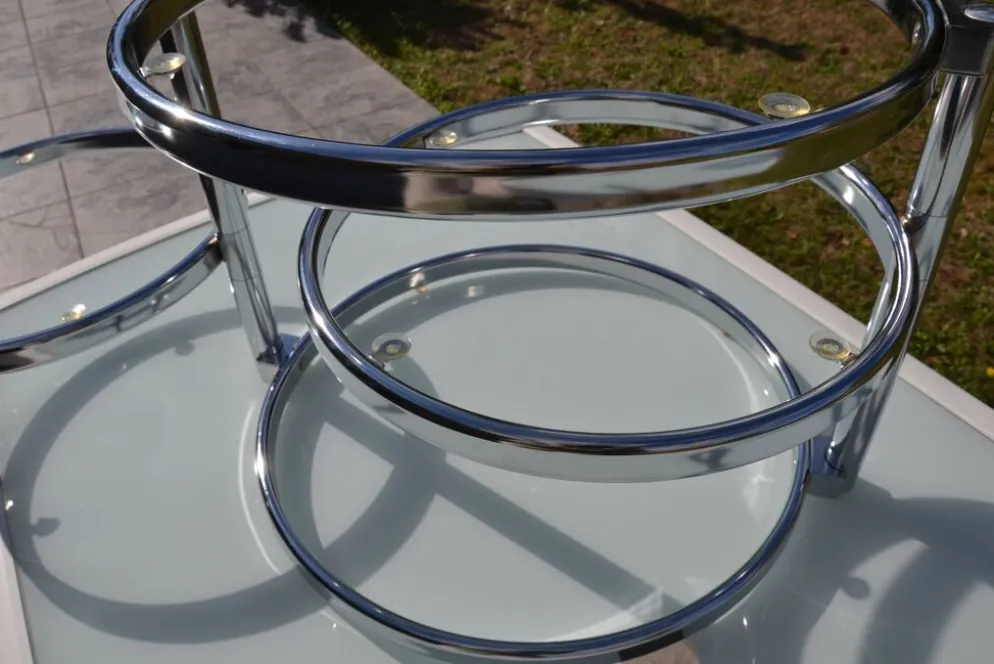 Table basse Leitmotiv 3 plateaux pivotants