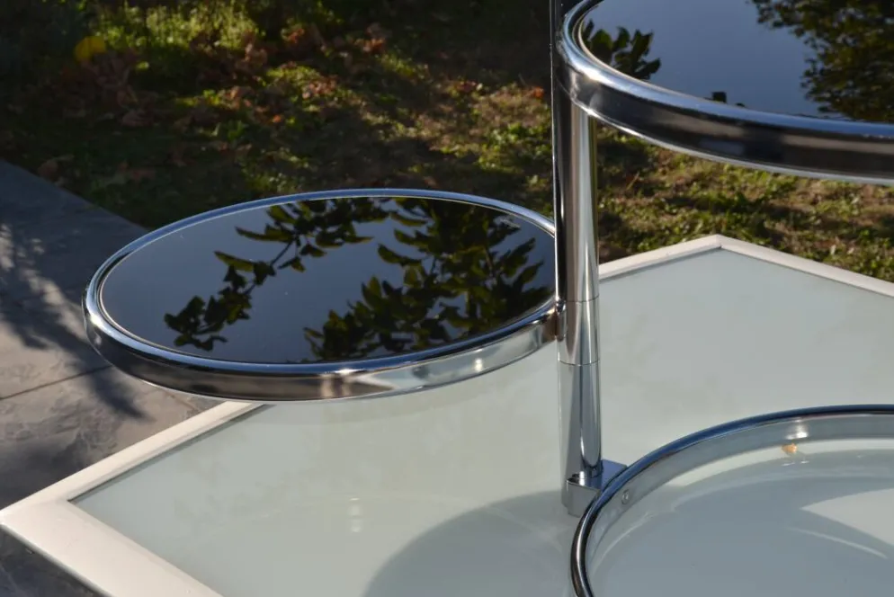 Table basse Leitmotiv 3 plateaux pivotants