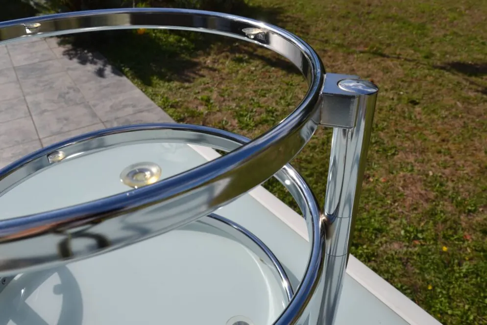 Table basse Leitmotiv 3 plateaux pivotants