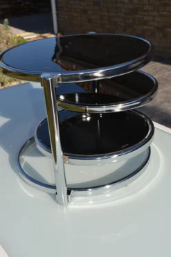 Table basse Leitmotiv 3 plateaux pivotants
