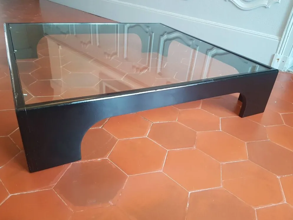Table basse Ligne Roset années 80