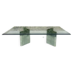 Table basse Luigi Massoni des années 80
