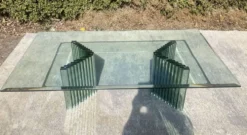 Table basse Luigi Massoni des années 80