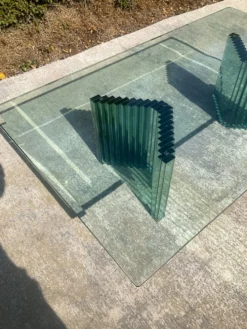 Table basse Luigi Massoni des années 80