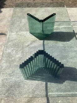 Table basse Luigi Massoni des années 80