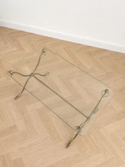 Table basse Maison Jansen aux cols de cygne 1940