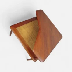 Table basse Minerva Hvidt & Orla, teck, France & Son, années 60