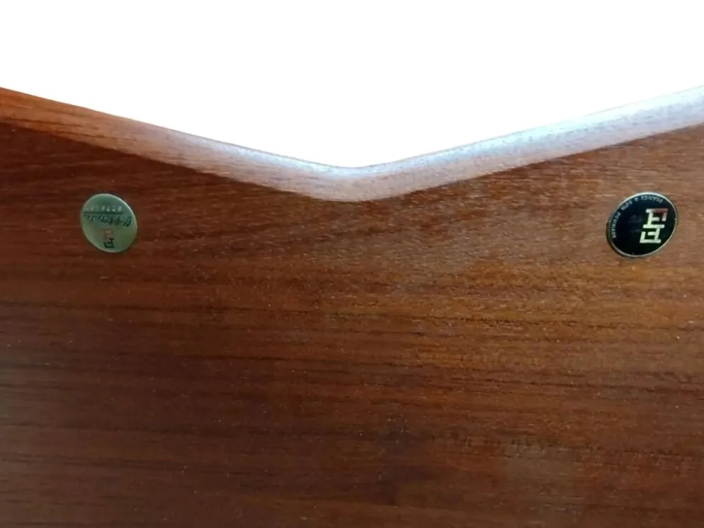 Table basse Minerva Hvidt & Orla, teck, France & Son, années 60