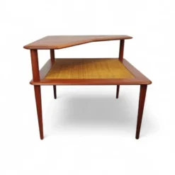 Table basse Minerva Hvidt & Orla, teck, France & Son, années 60