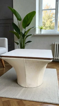 Table basse mushroom bernard brunier / 1960's