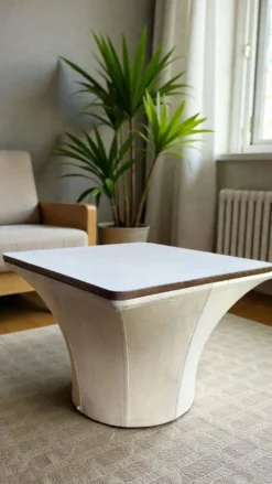 Table basse mushroom bernard brunier / 1960's