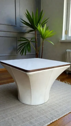 Table basse mushroom bernard brunier / 1960's