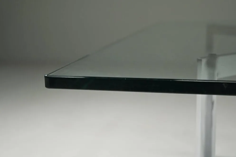 Table basse Original Barcelona par Ludwig Mies van der Rohe pour Knoll, 1920