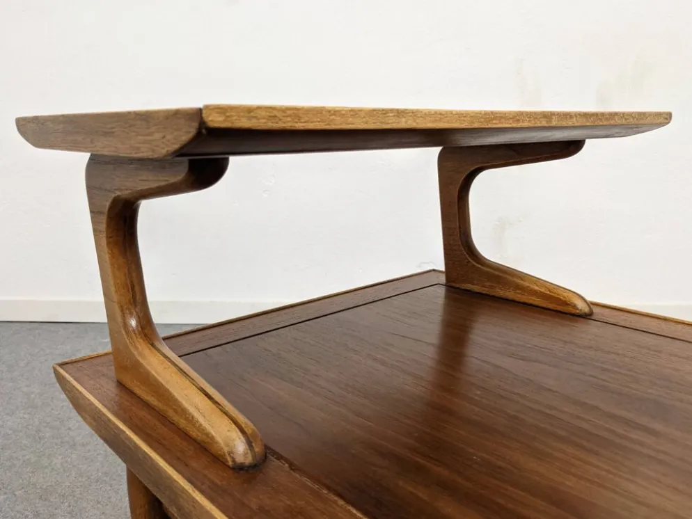 Table basse ou d'appoint moderniste par Lane Furniture, USA vers 1950