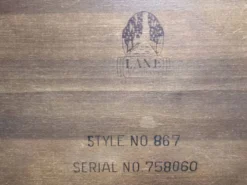 Table basse ou d'appoint moderniste par Lane Furniture, USA vers 1950