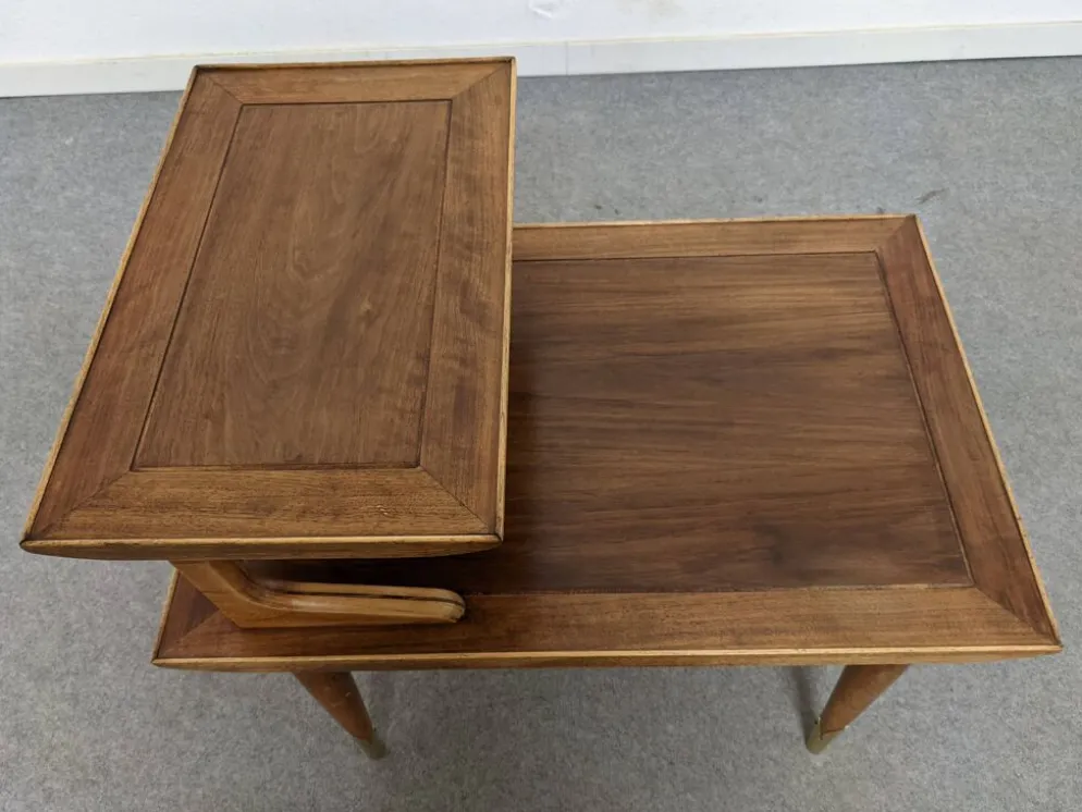 Table basse ou d'appoint moderniste par Lane Furniture, USA vers 1950