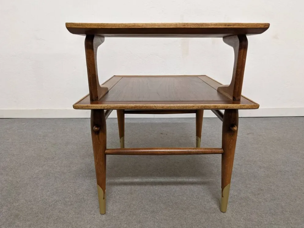 Table basse ou d'appoint moderniste par Lane Furniture, USA vers 1950
