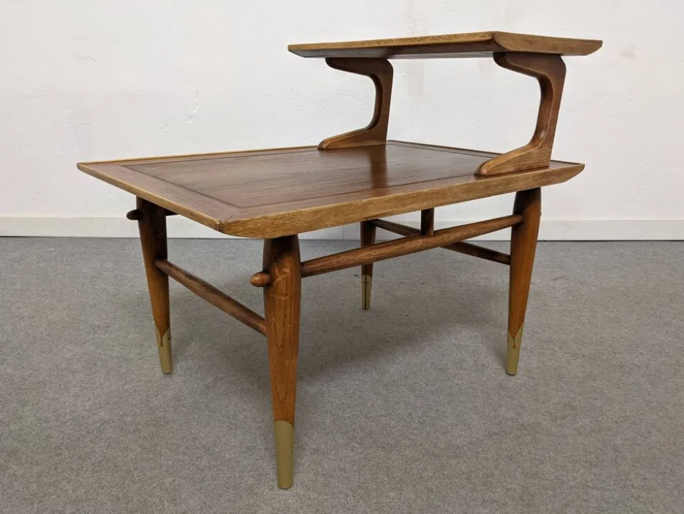 Table basse ou d'appoint moderniste par Lane Furniture, USA vers 1950