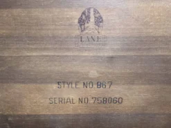 Table basse ou d'appoint moderniste par Lane Furniture, USA vers 1950