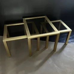 Table basse ou tables gigognes Willy Rizzo