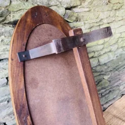 Table basse ovale vintage en céramique