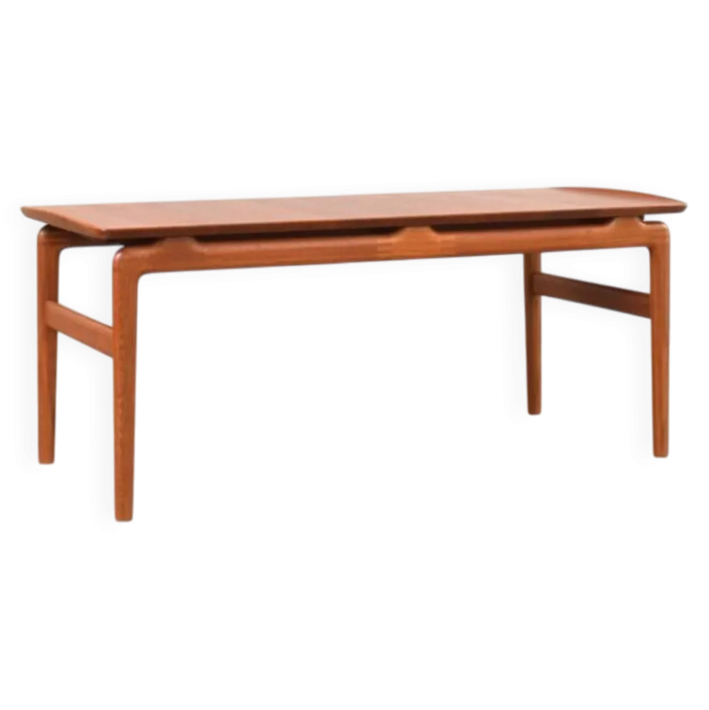 Table basse par Peter Hvidt et Orla Mølgaard-Nielsen pour France & Søn, années 1960.