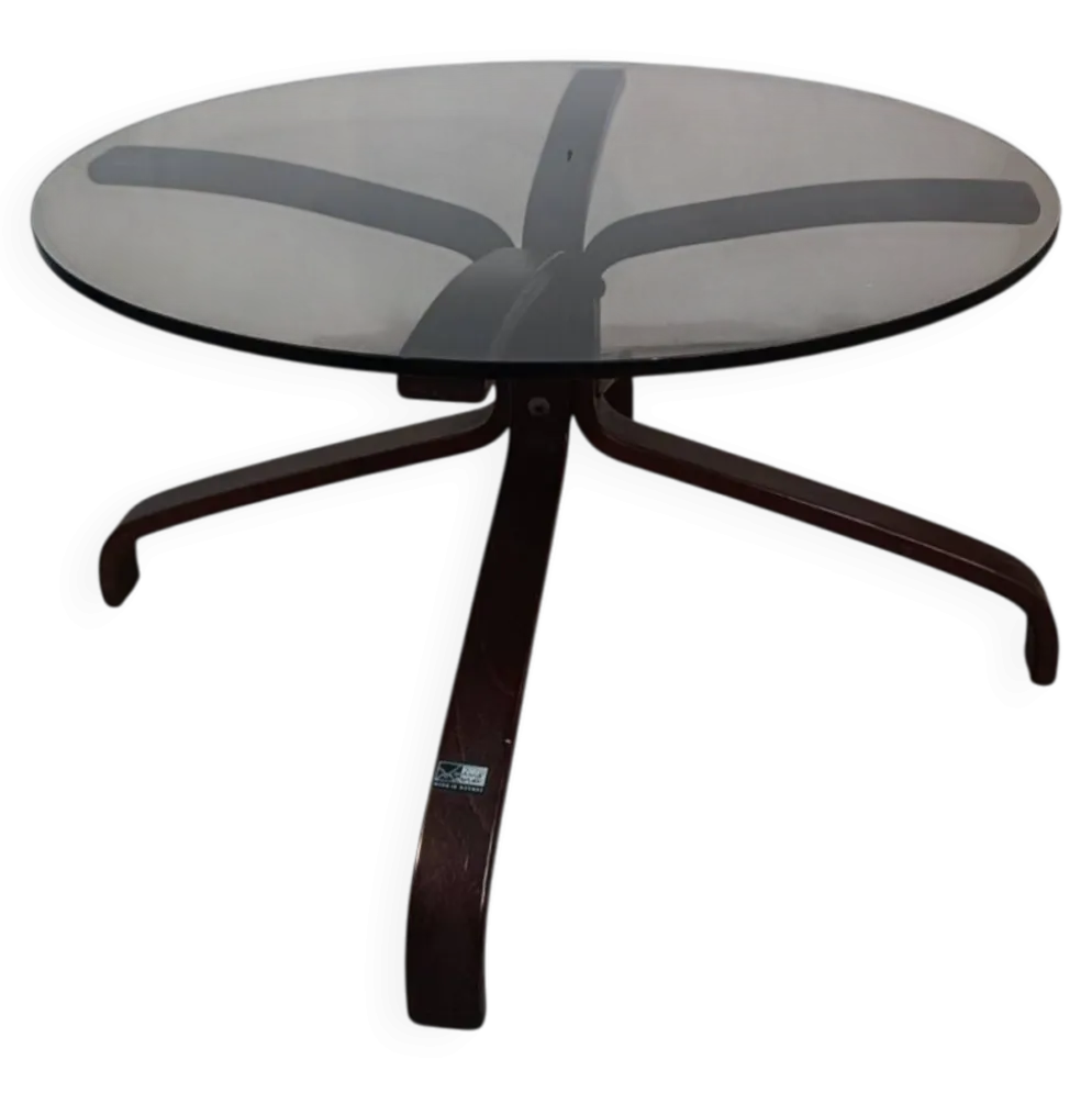 Table Basse Par Sigurd Ressel Pour Vatne Mobler 1970s