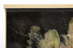 Table basse peinte vintage belge par De Coene Frères, années 1950.