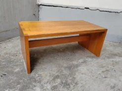 Table basse pin vintage