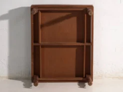 Table basse pliante ancienne japonaise en bois – Japon, vers 1920