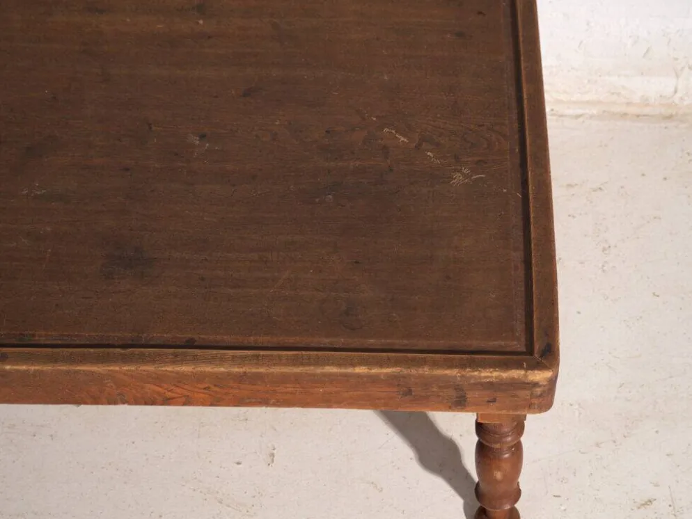 Table basse pliante ancienne japonaise en bois – Japon, vers 1920