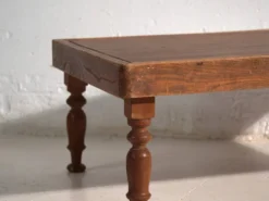Table basse pliante ancienne japonaise en bois – Japon, vers 1920