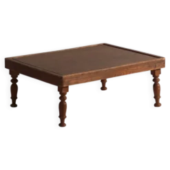 Table basse pliante ancienne japonaise en bois – Japon, vers 1920