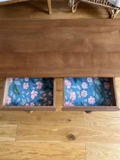 Table basse rénovée