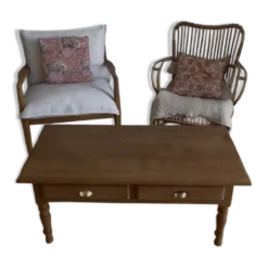 Table basse rénovée