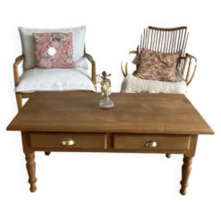 Table basse rénovée
