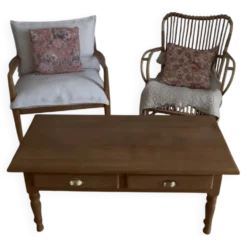 Table basse rénovée