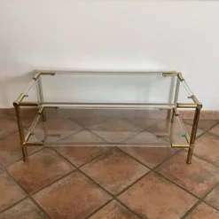 Table basse Roche Bobois. 1970. Hollywood Regency.