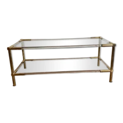 Table basse Roche Bobois. 1970. Hollywood Regency.