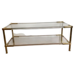 Table basse Roche Bobois. 1970. Hollywood Regency.