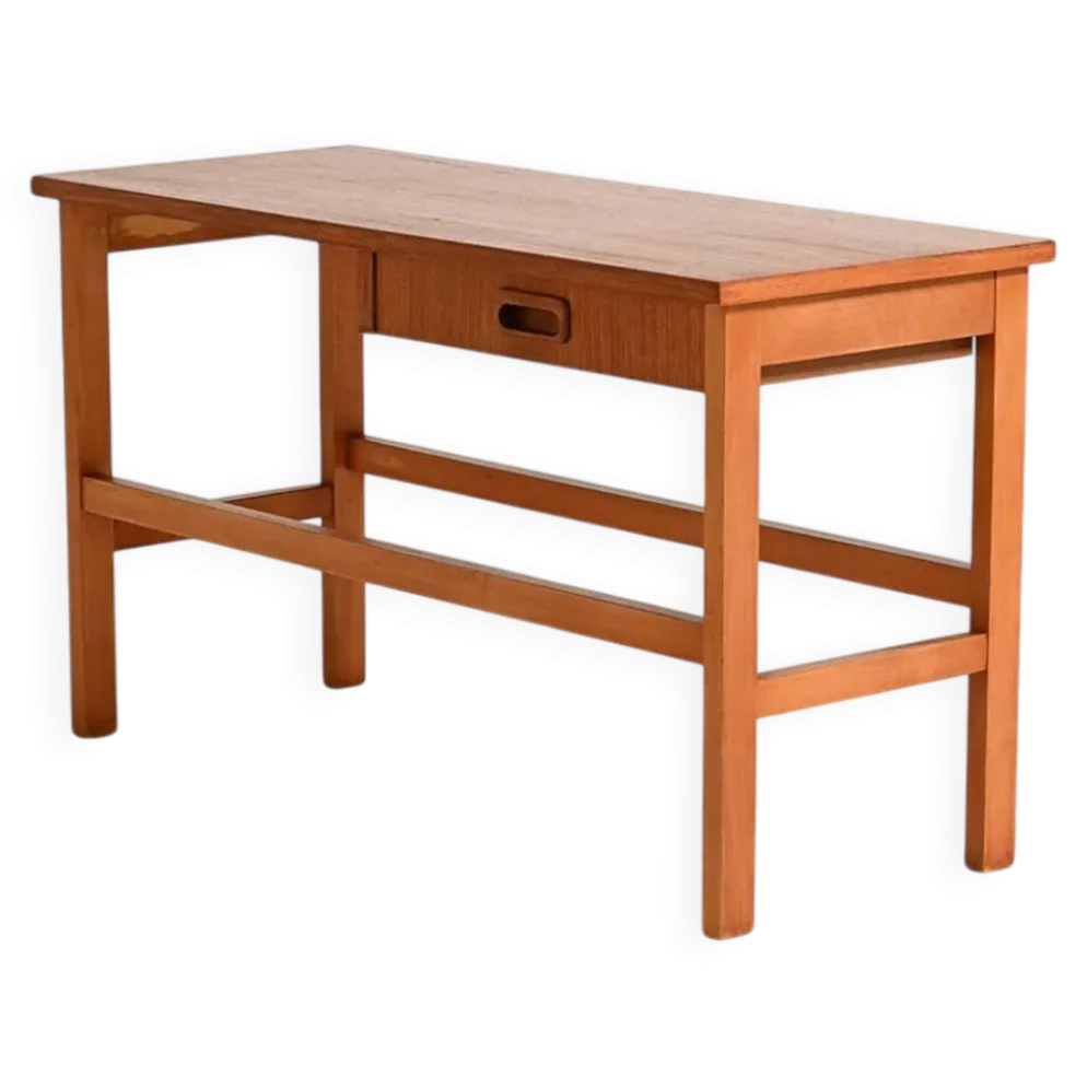 Table basse scandinave avec tiroir, années 1960