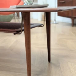 Table basse scandinave designer Hvidt & Nielsen