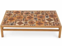 Table basse scandinave en céramique de Tue Poulsen