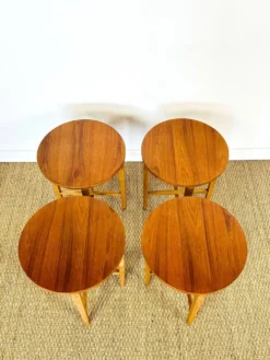 Table basse scandinave vintage 1960